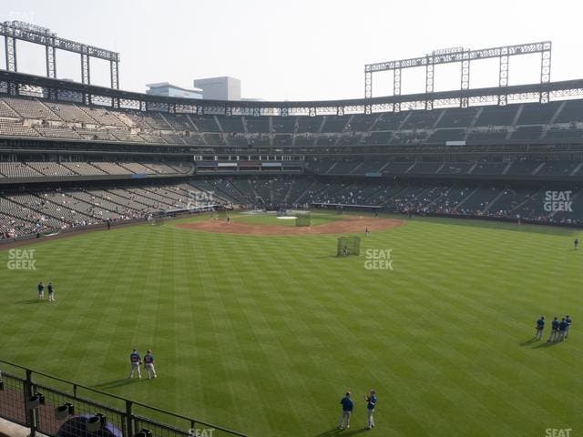 Coors Field - Section 202 Seat View