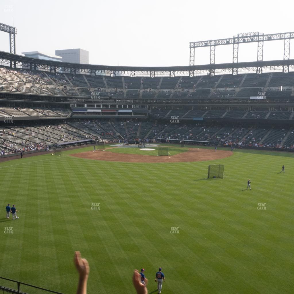 Coors Field - Section 203 Seat View