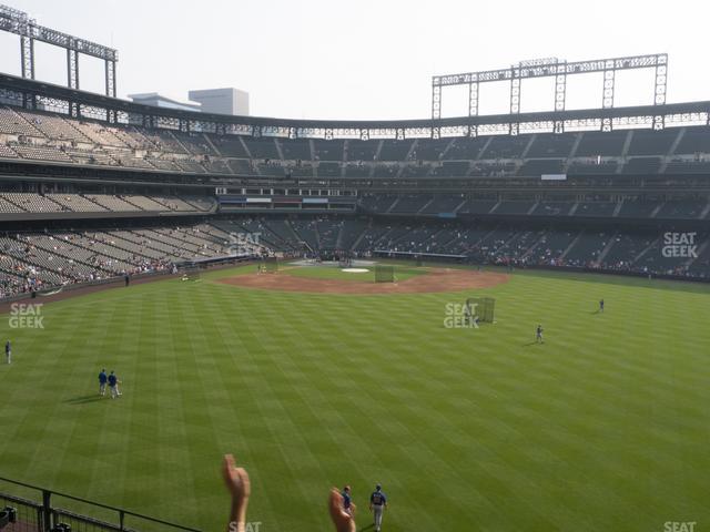 Coors Field - Section 203 Seat View