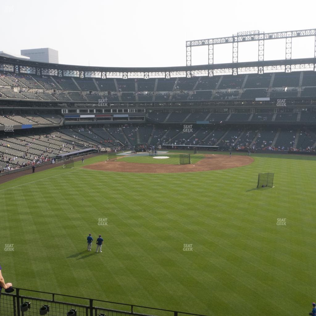 Coors Field - Section 204 Seat View