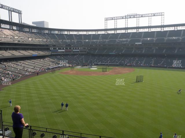 Coors Field - Section 204 Seat View