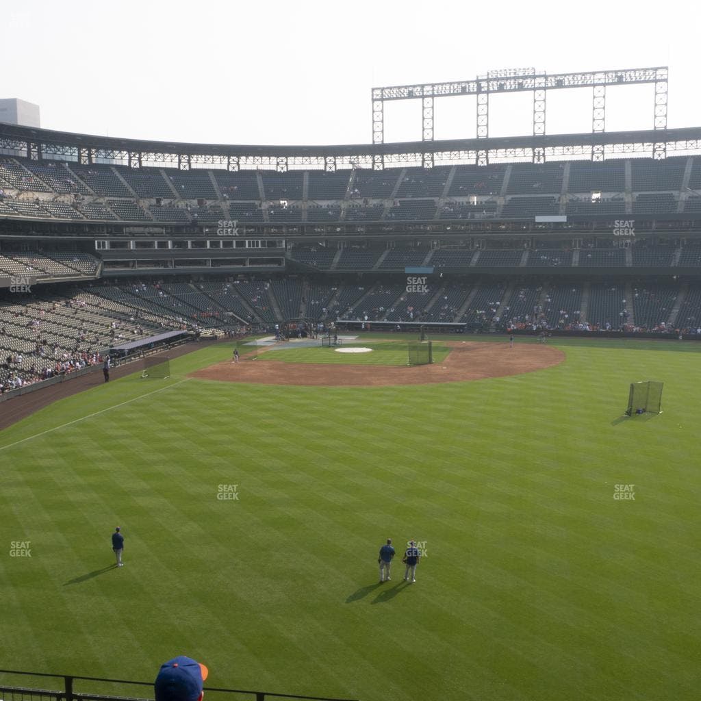 Coors Field - Section 205 Seat View