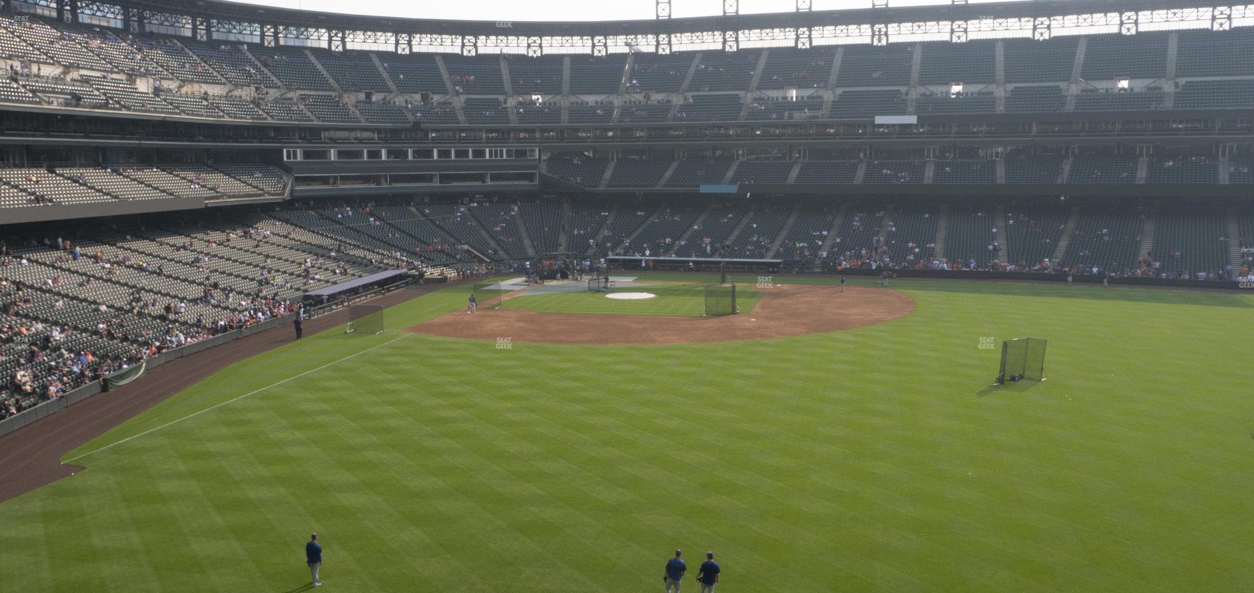 Coors Field - Section 205 Seat View