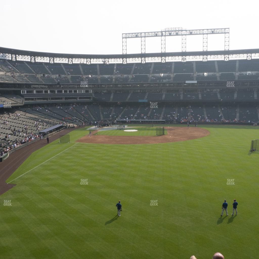 Coors Field - Section 206 Seat View