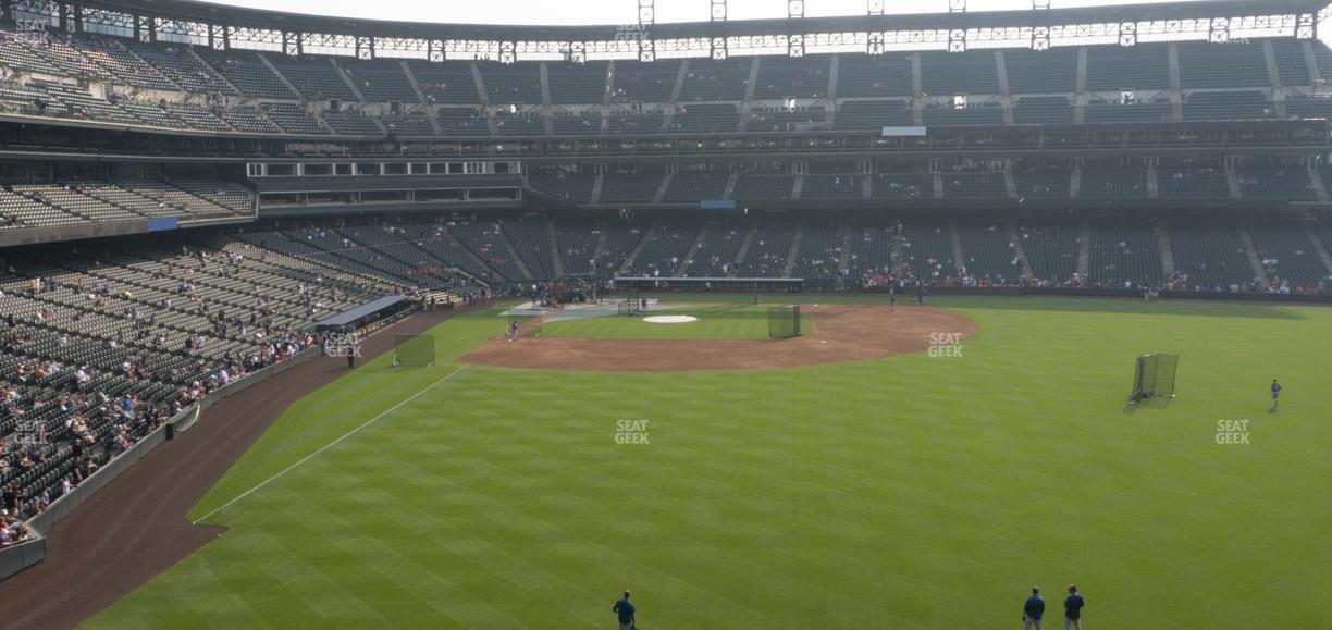Coors Field - Section 206 Seat View