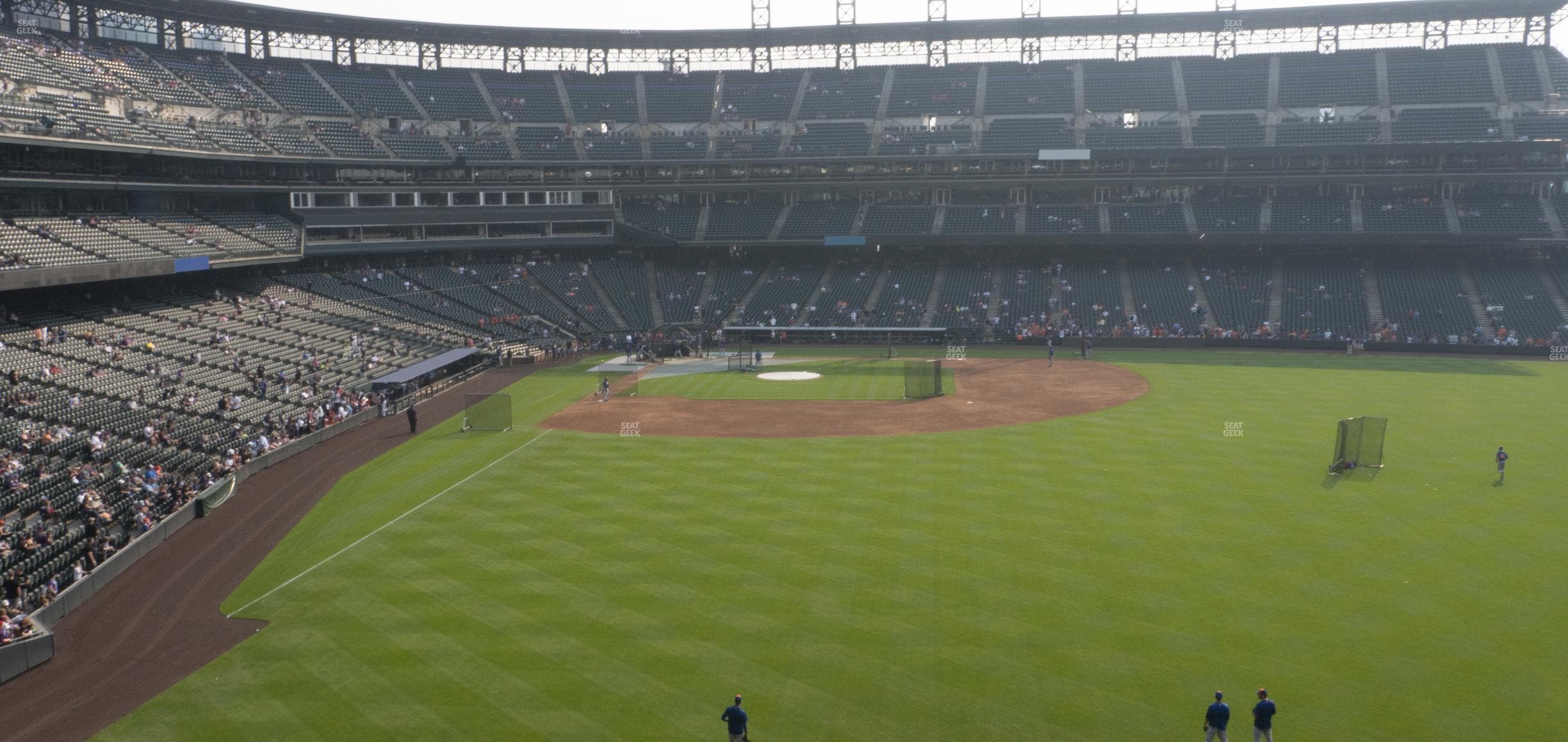 Coors Field - Section 206 Seat View