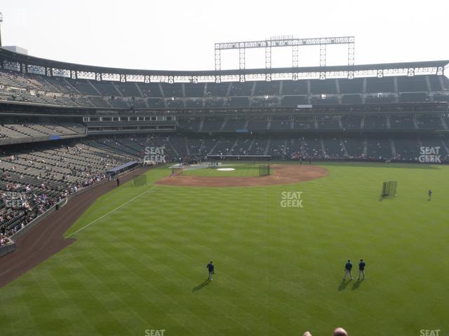 Coors Field - Section 206 Seat View