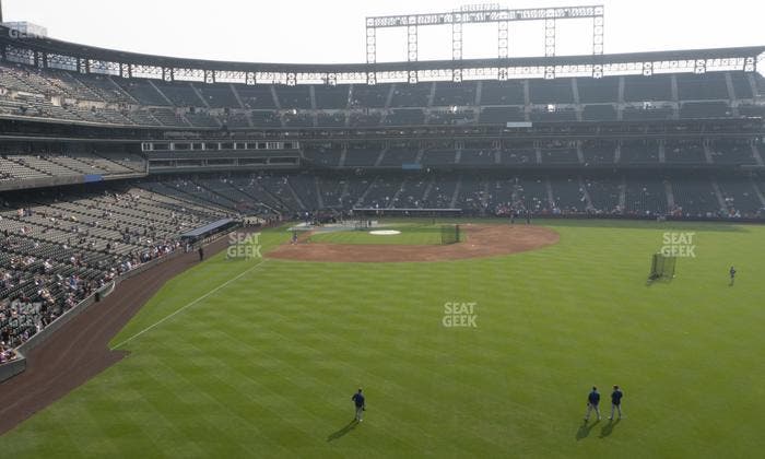 Coors Field - Section 206 Seat View