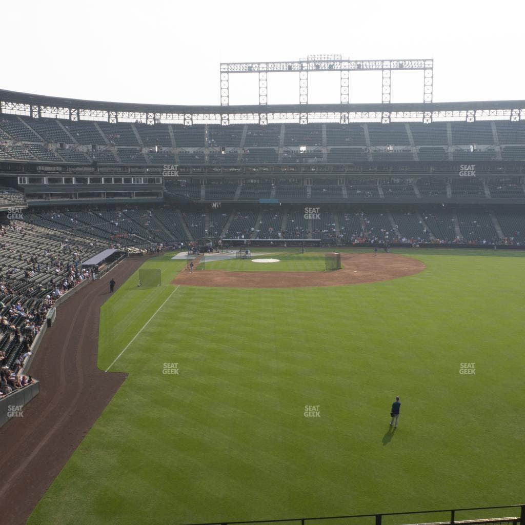Coors Field - Section 207 Seat View