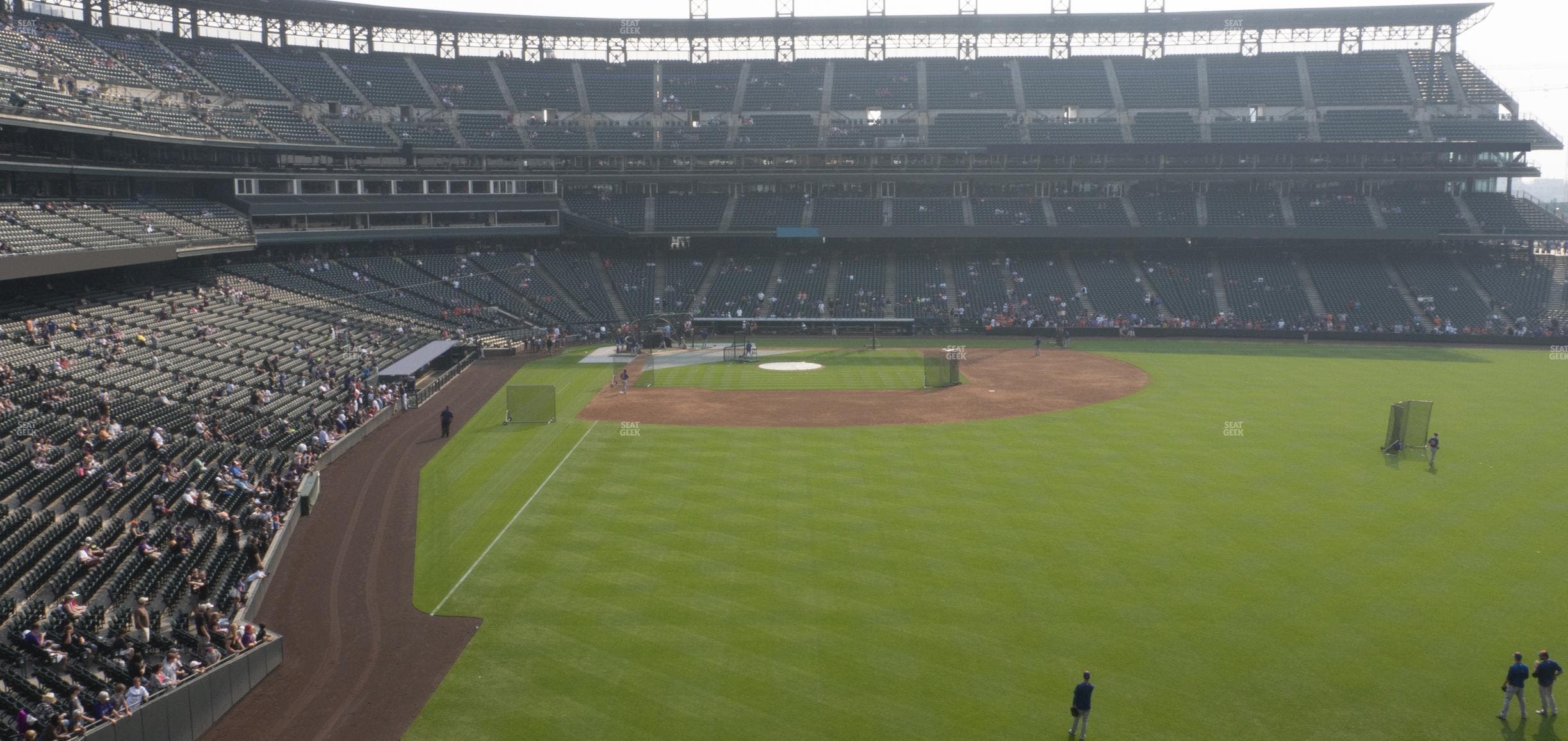 Coors Field - Section 207 Seat View