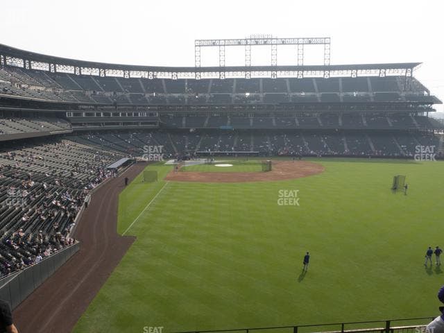 Coors Field - Section 207 Seat View