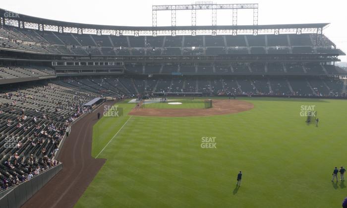 Coors Field - Section 207 Seat View