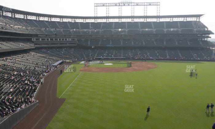 Coors Field - Section 207 Seat View