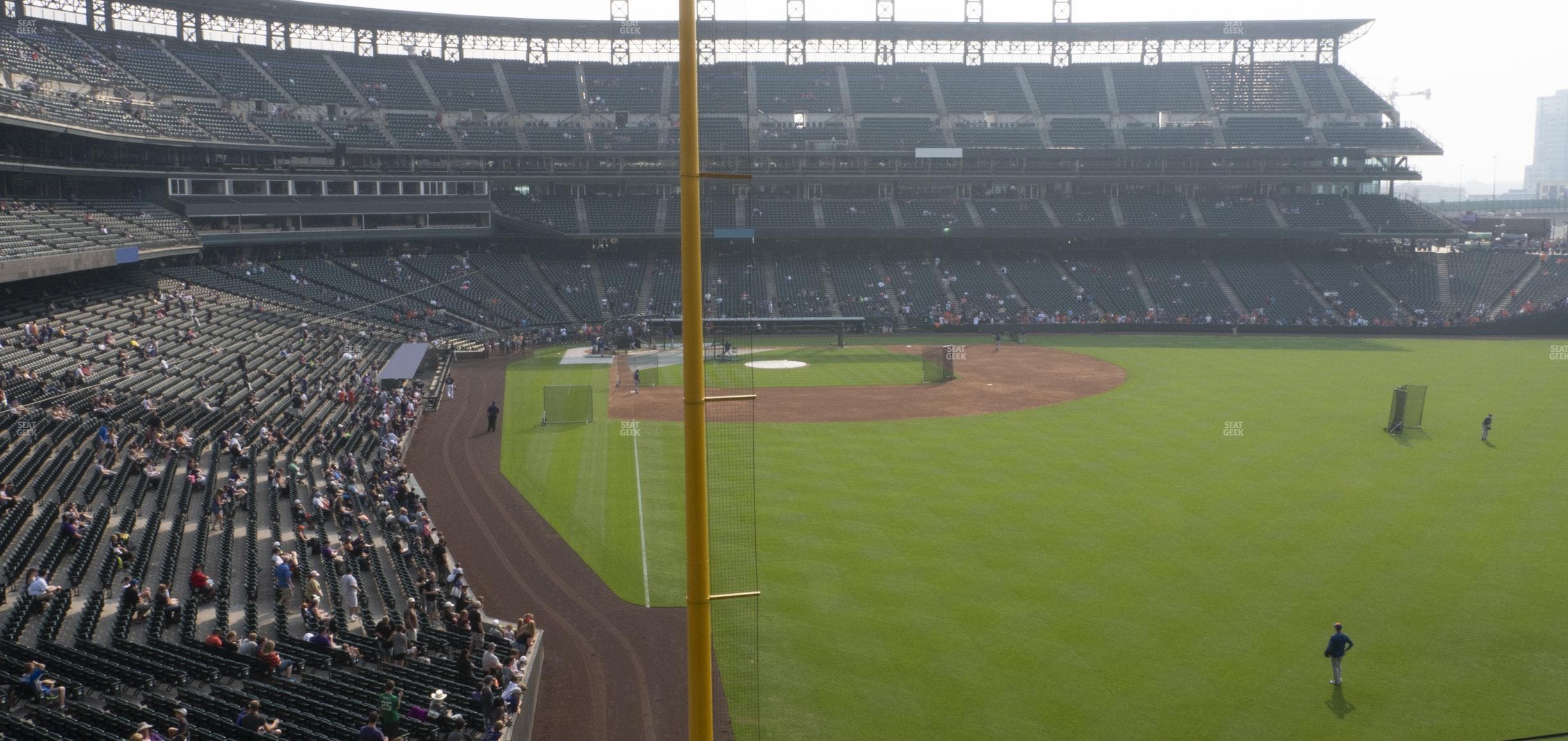 Coors Field - Section 208 Seat View