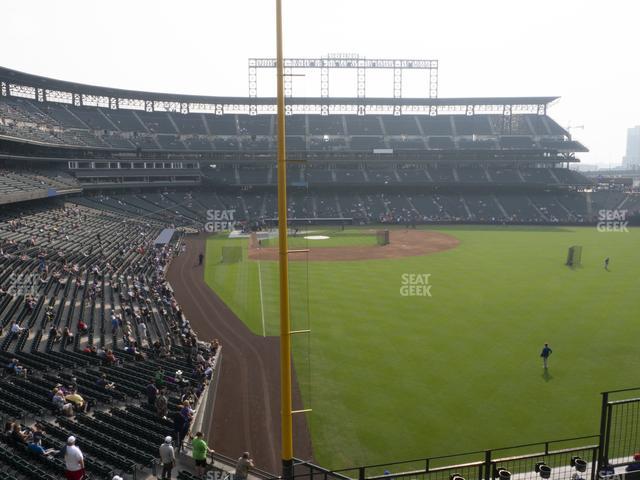 Coors Field - Section 208 Seat View