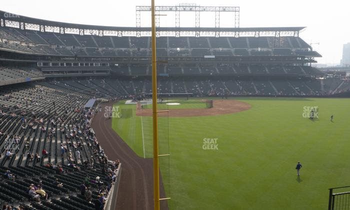 Coors Field - Section 208 Seat View