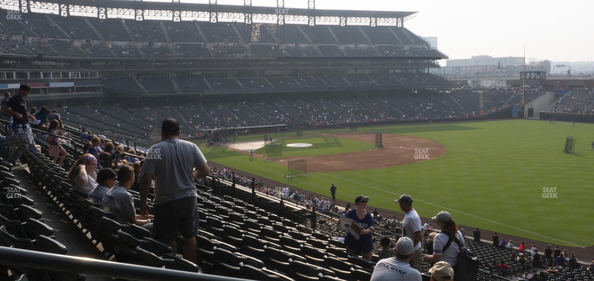 Coors Field - Section 214 Seat View