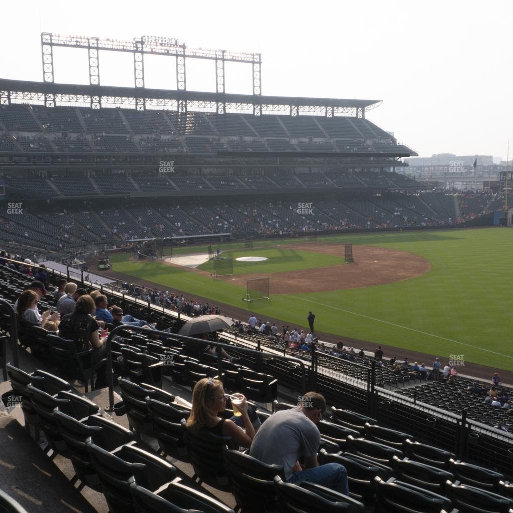 Coors Field - Section 215 Seat View