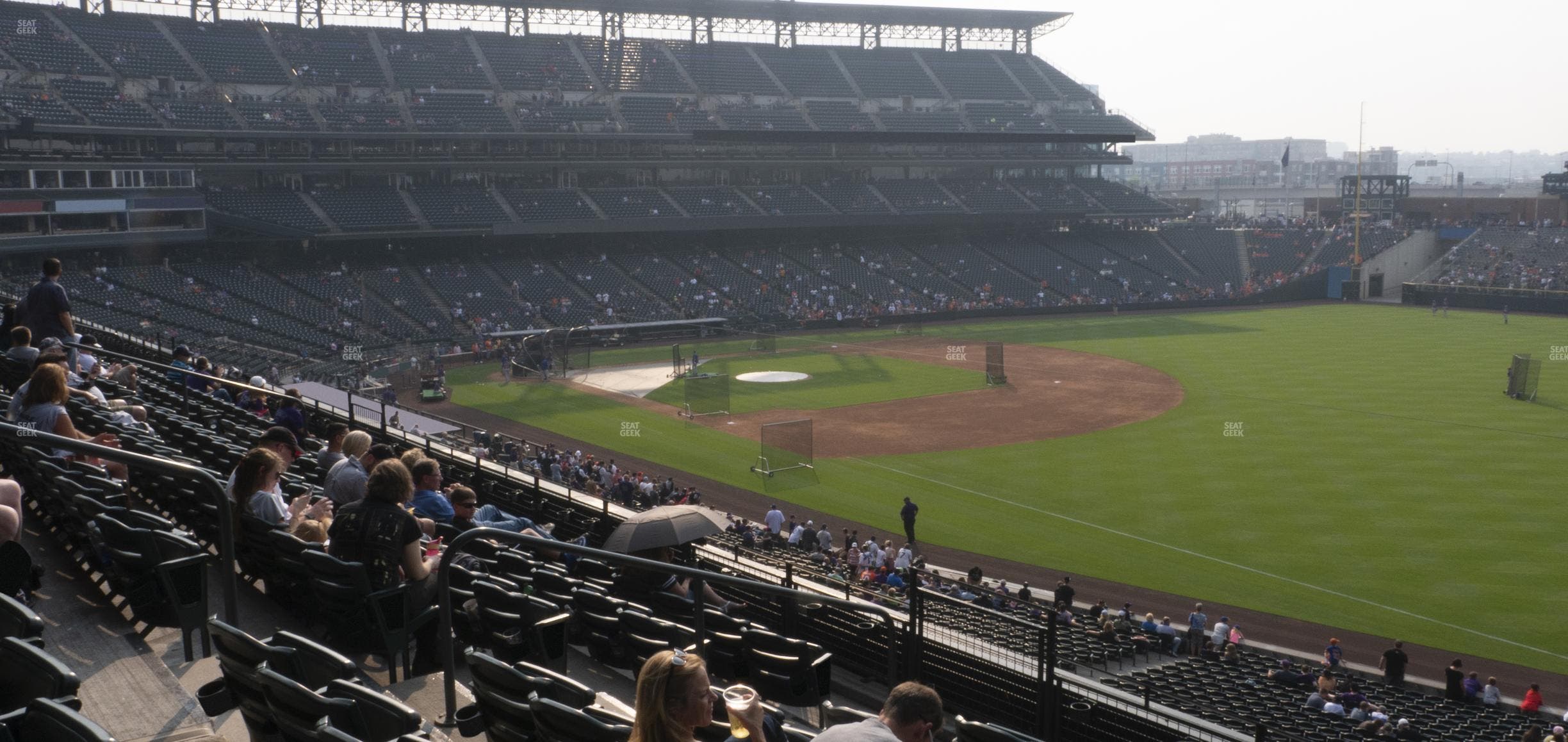 Coors Field - Section 215 Seat View