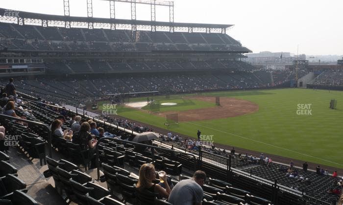 Coors Field - Section 215 Seat View