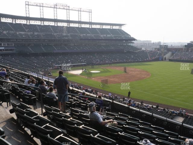 Coors Field - Section 216 Seat View