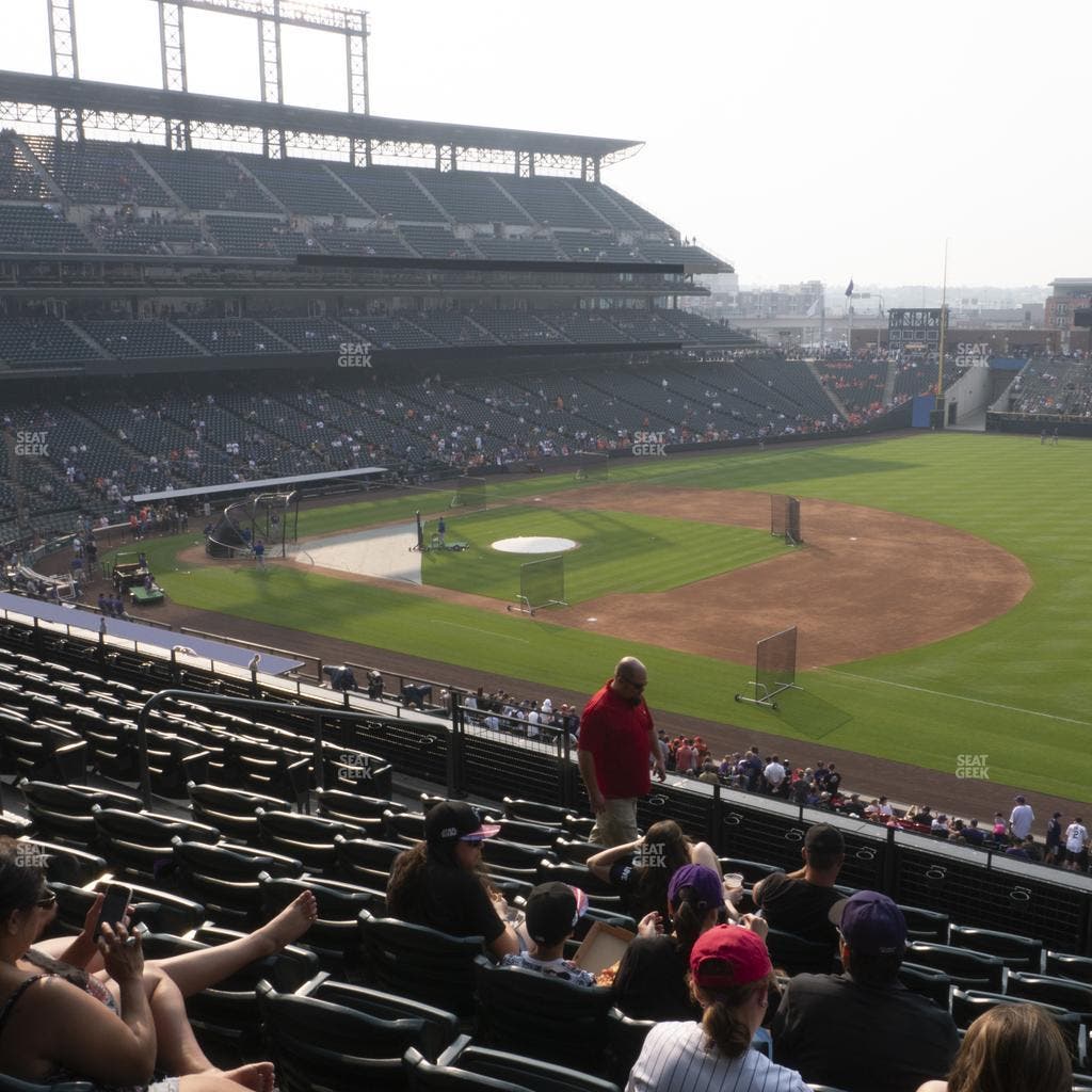 Coors Field - Section 218 Seat View