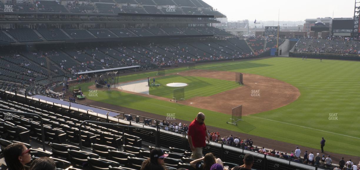 Coors Field - Section 218 Seat View