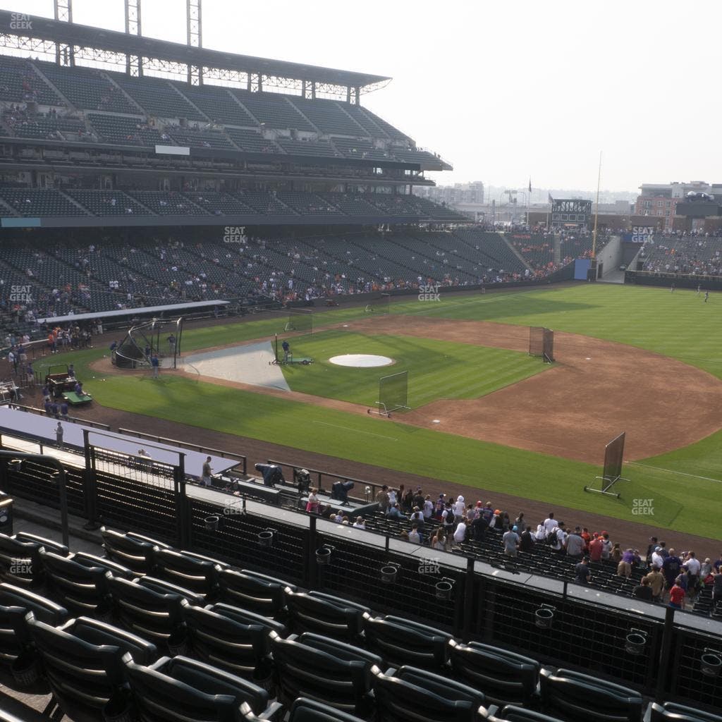 Coors Field - Section 219 Seat View