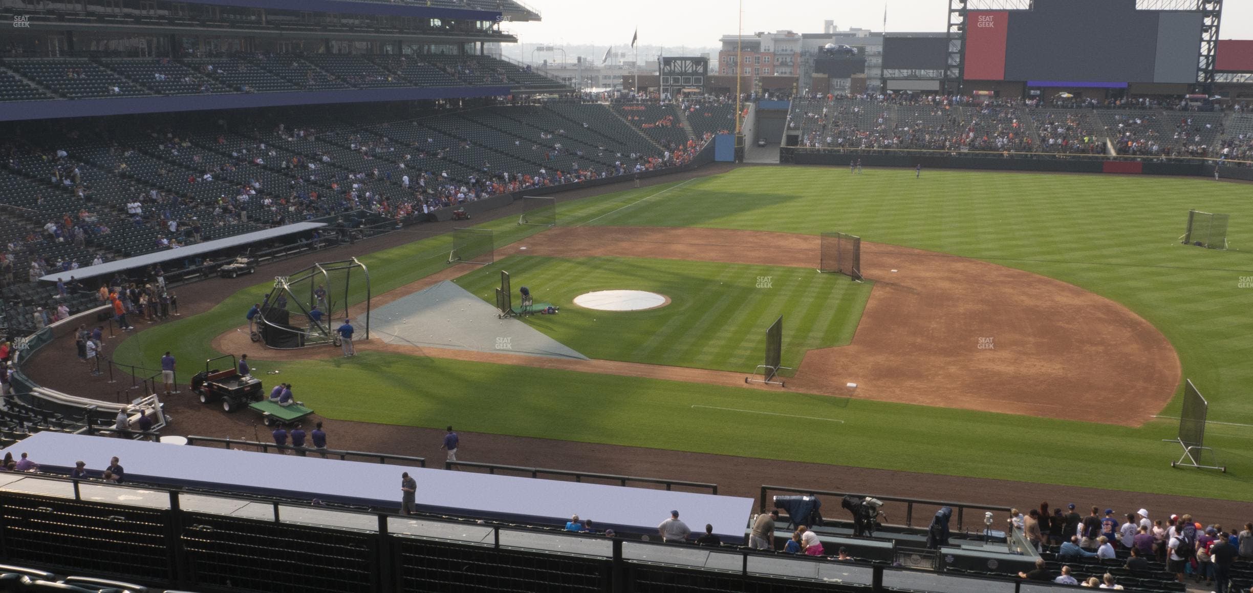 Coors Field - Section 222 Seat View
