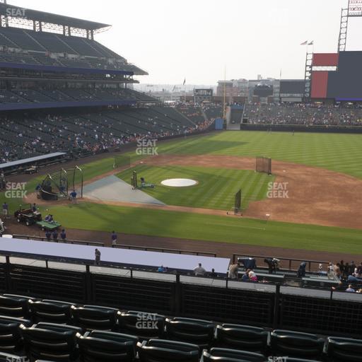 Coors Field - Section 222 Seat View