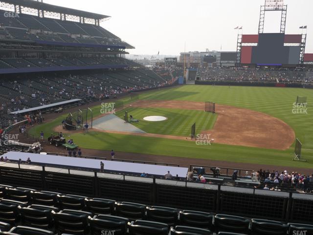Coors Field - Section 222 Seat View