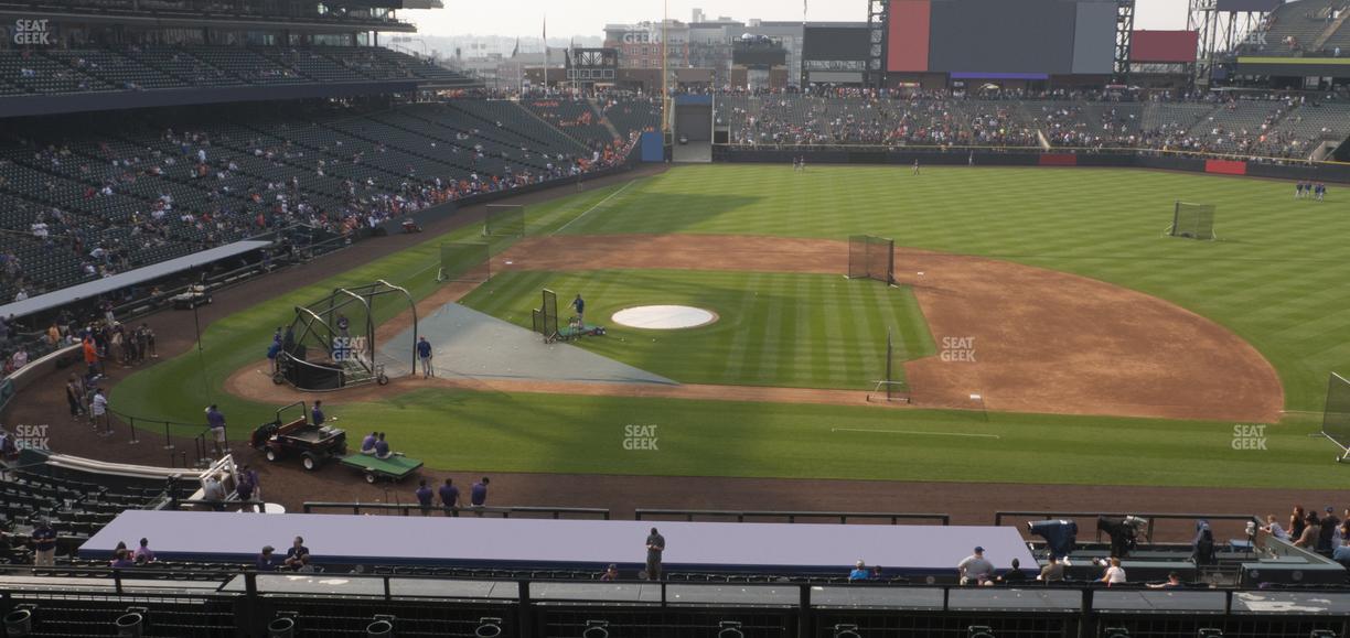 Coors Field - Section 223 Seat View