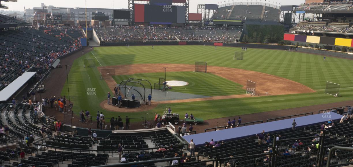 Coors Field - Section 227 Seat View