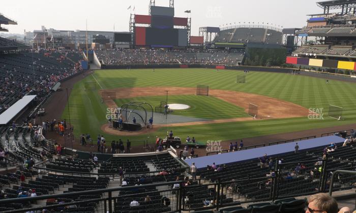 Coors Field - Section 227 Seat View
