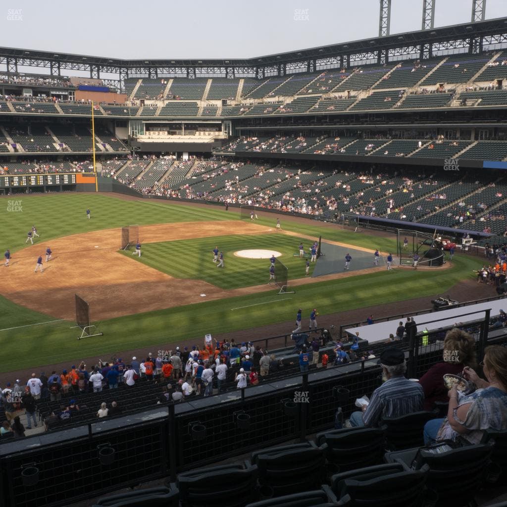Coors Field - Section 242 Seat View