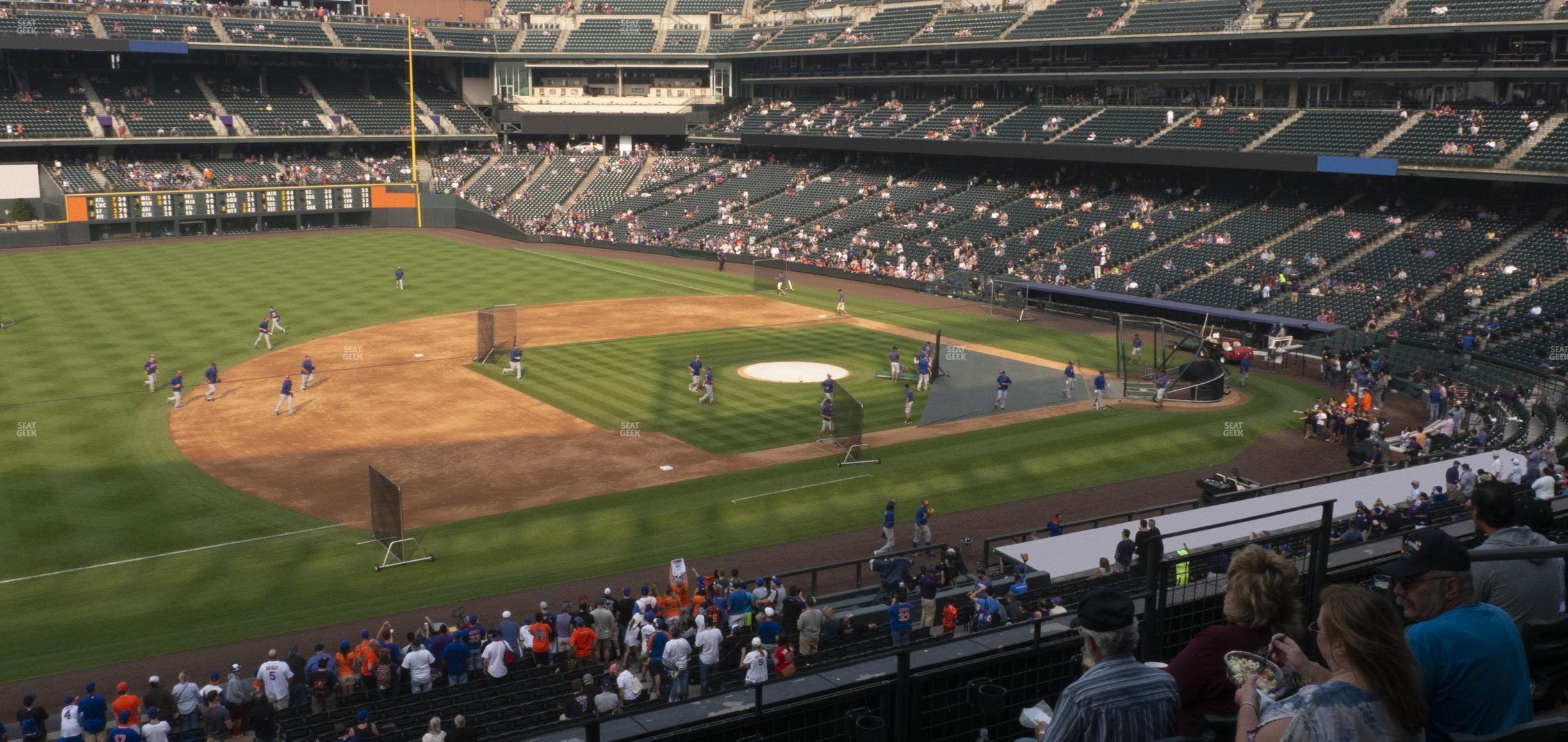 Coors Field - Section 242 Seat View