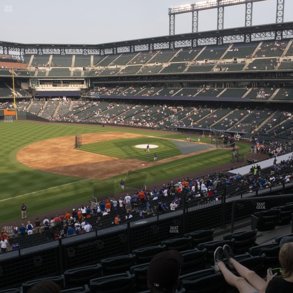Coors Field - Section 244 Seat View