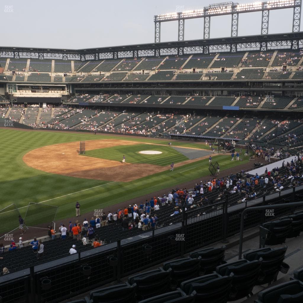 Coors Field - Section 245 Seat View