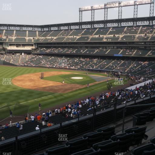 Coors Field - Section 245 Seat View