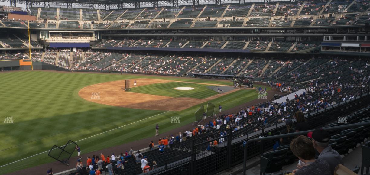 Coors Field - Section 246 Seat View