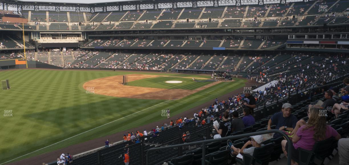 Coors Field - Section 247 Seat View