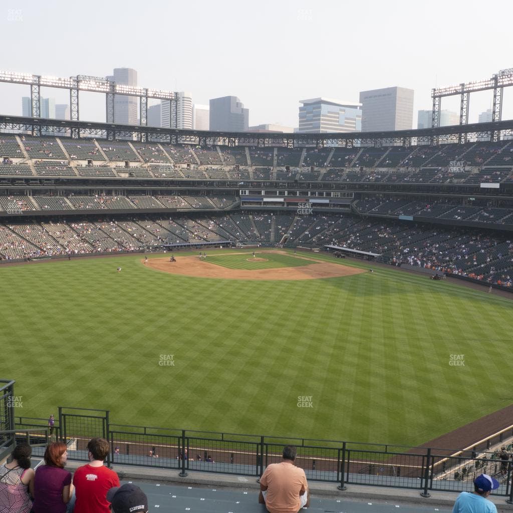 Coors Field - Section 401 Seat View