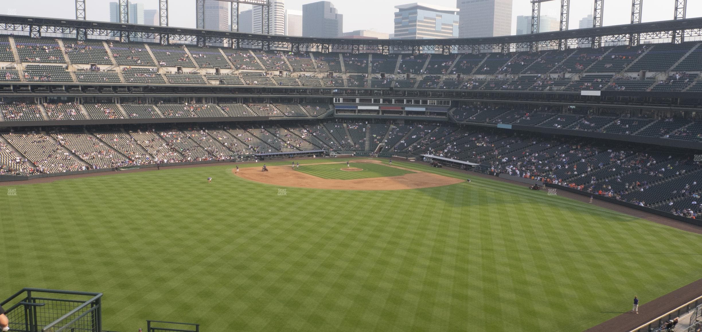 Coors Field - Section 401 Seat View