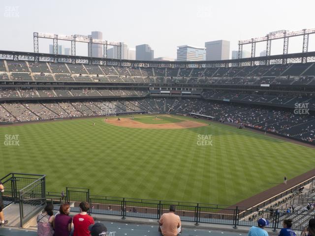 Coors Field - Section 401 Seat View