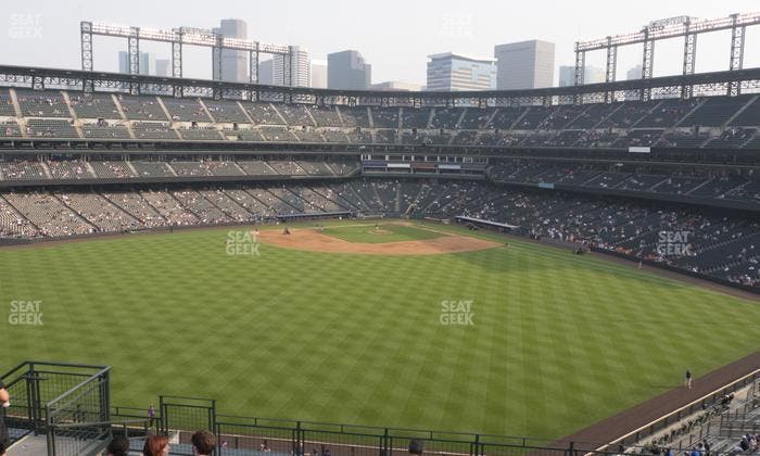 Coors Field - Section 401 Seat View