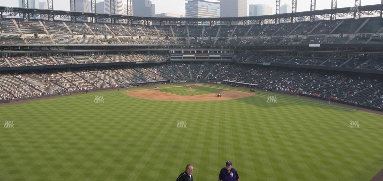 Coors Field - Section 402 Seat View
