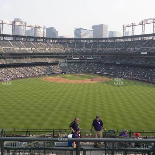 Coors Field - Section 402 Seat View