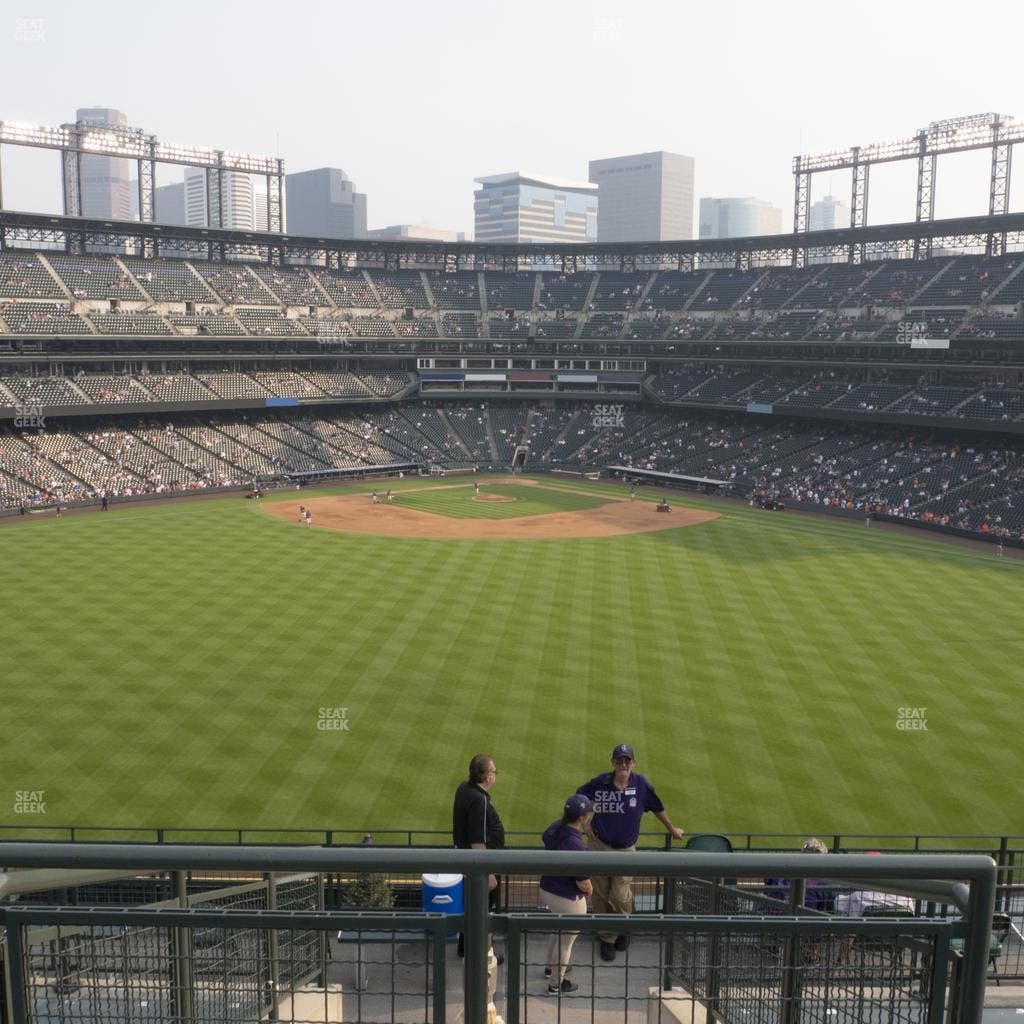 Coors Field - Section 403 Seat View
