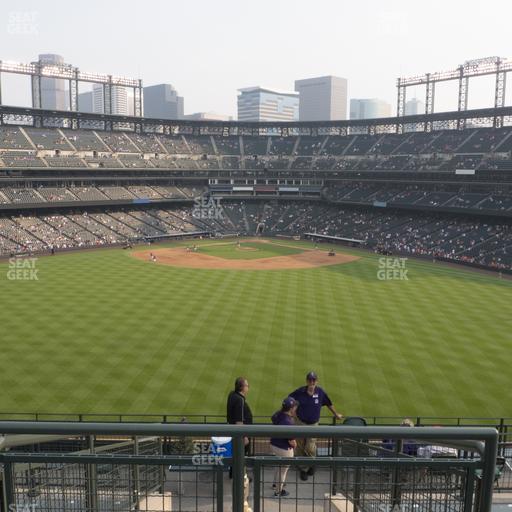 Coors Field - Section 403 Seat View