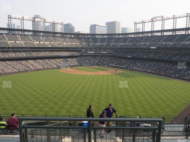 Coors Field - Section 403 Seat View
